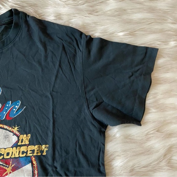 Daydreamer Black Red Blue Elton John Rocket Man Concert Oversized T-Shirt Sz L - Picture 9 of 13